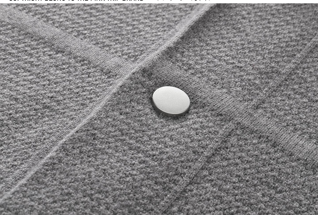 2025SS Polo collar knitted jacket