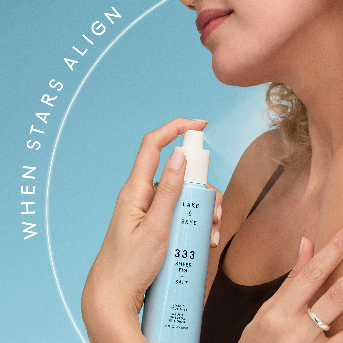 333 Sheer Fig + Salt Hair & Body Mist